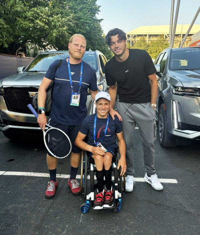 maxi taucher us open usopen finalist taylor fritz