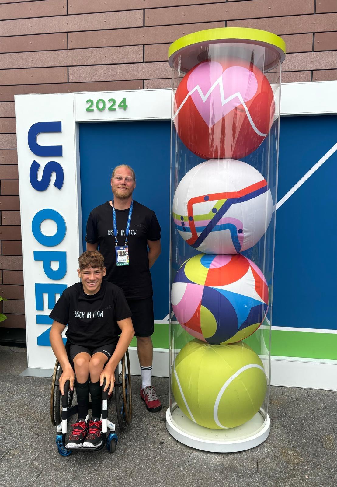 Maximilian Forer & Maxi Taucher bei den US Open 2024